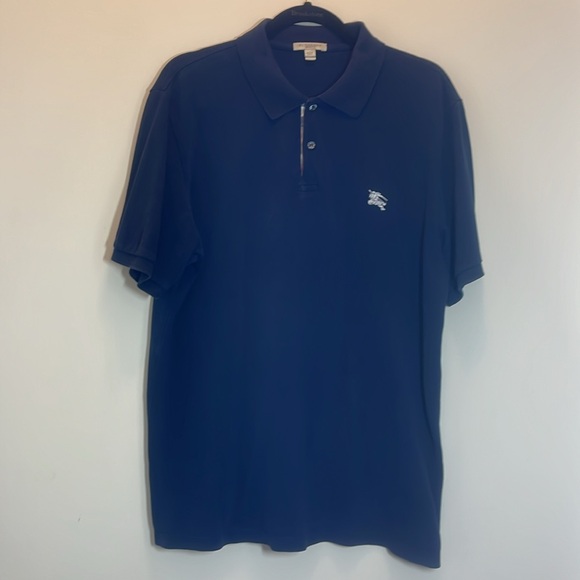 Burberry Brit Classic Navy Polo Size L - Picture 5 of 8